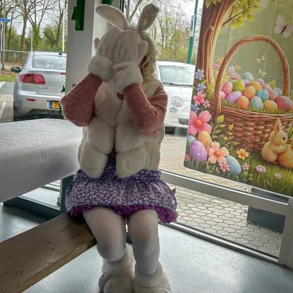 Karlijn Konijn op bezoek