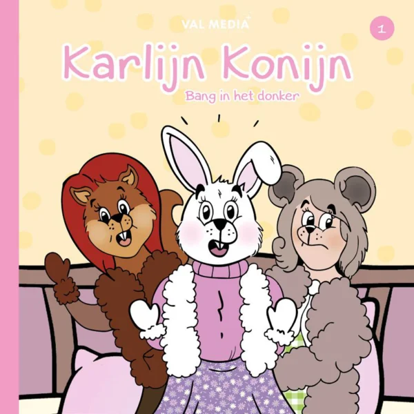 Prentenboek Bang in het donker van Karlijn Konijn